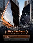 MAGIC JOHN 3rd Gen Upgraded for iPhone 17 Pro Max Privacy Screen Protector 6.9 Inch, 25°Anti-Spy Screen, Shockproof Tempered Glass, Auto Dust-Removal, Bubble Free, Easy Installation, 2 Pack