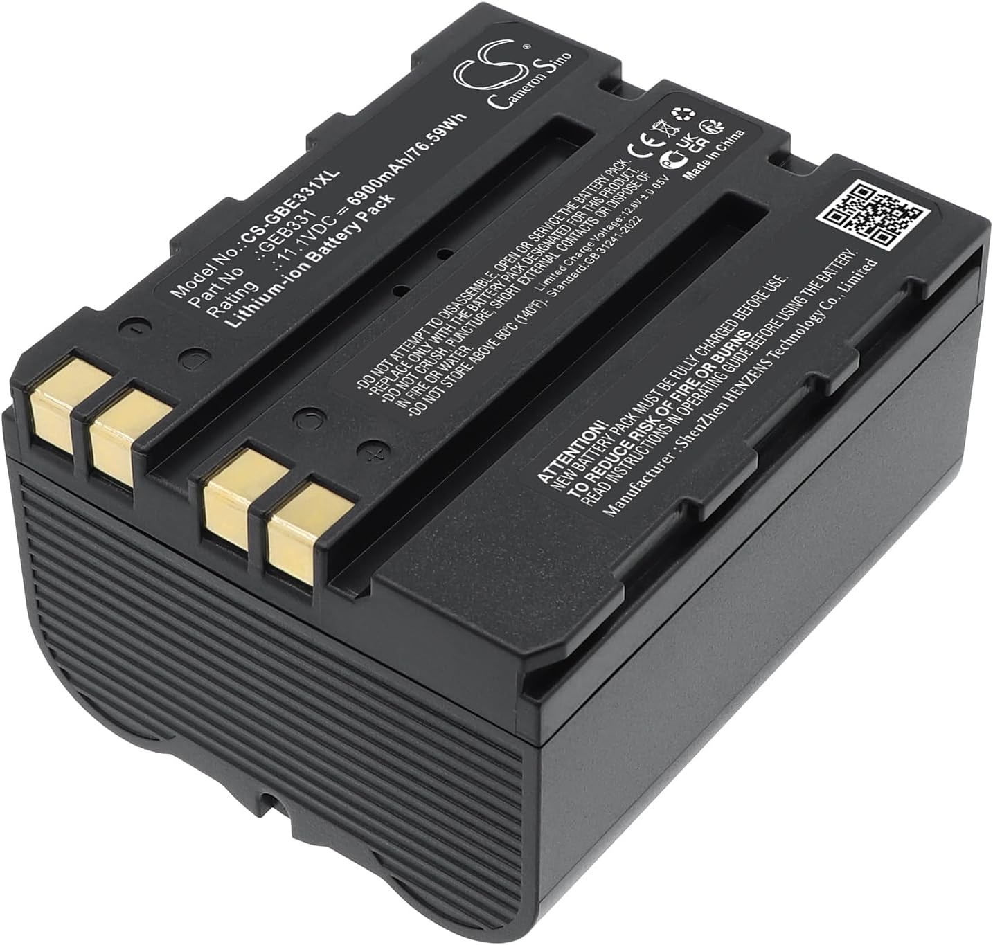 TECHTEK Battery 6900mAh compatible with [Leica] CS20, CS20 Controller, field controller, GS18 GNSS antennas, iCG70 GNSS antennas, LS10, LS10 Digital level, LS15 Digital level, LS15 Levels, RTC360 Las