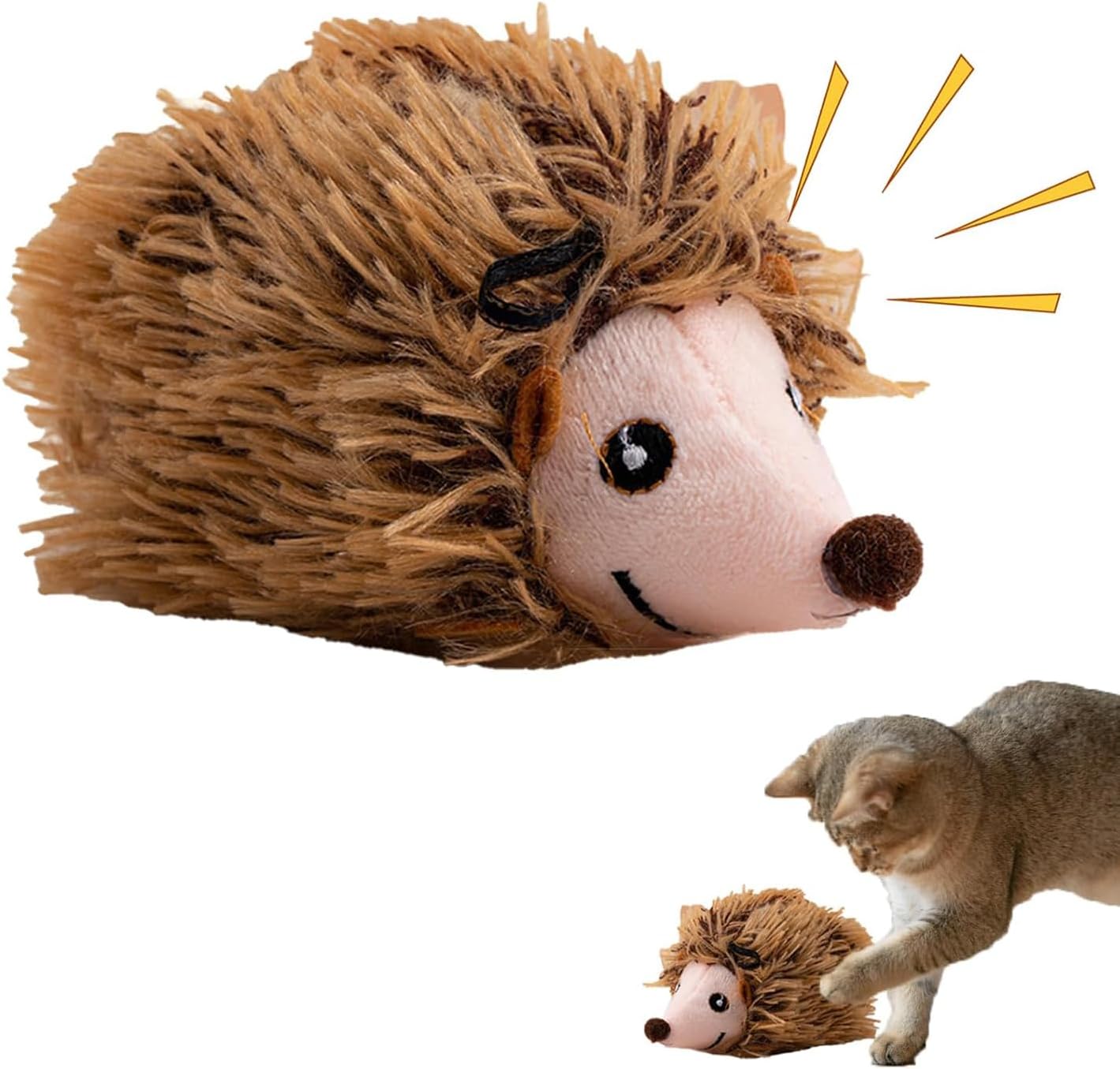 Flappy Bird Cat Toy - Interactive Chirping Toy for Cat Exercises, Budgie Toys Hedgehog