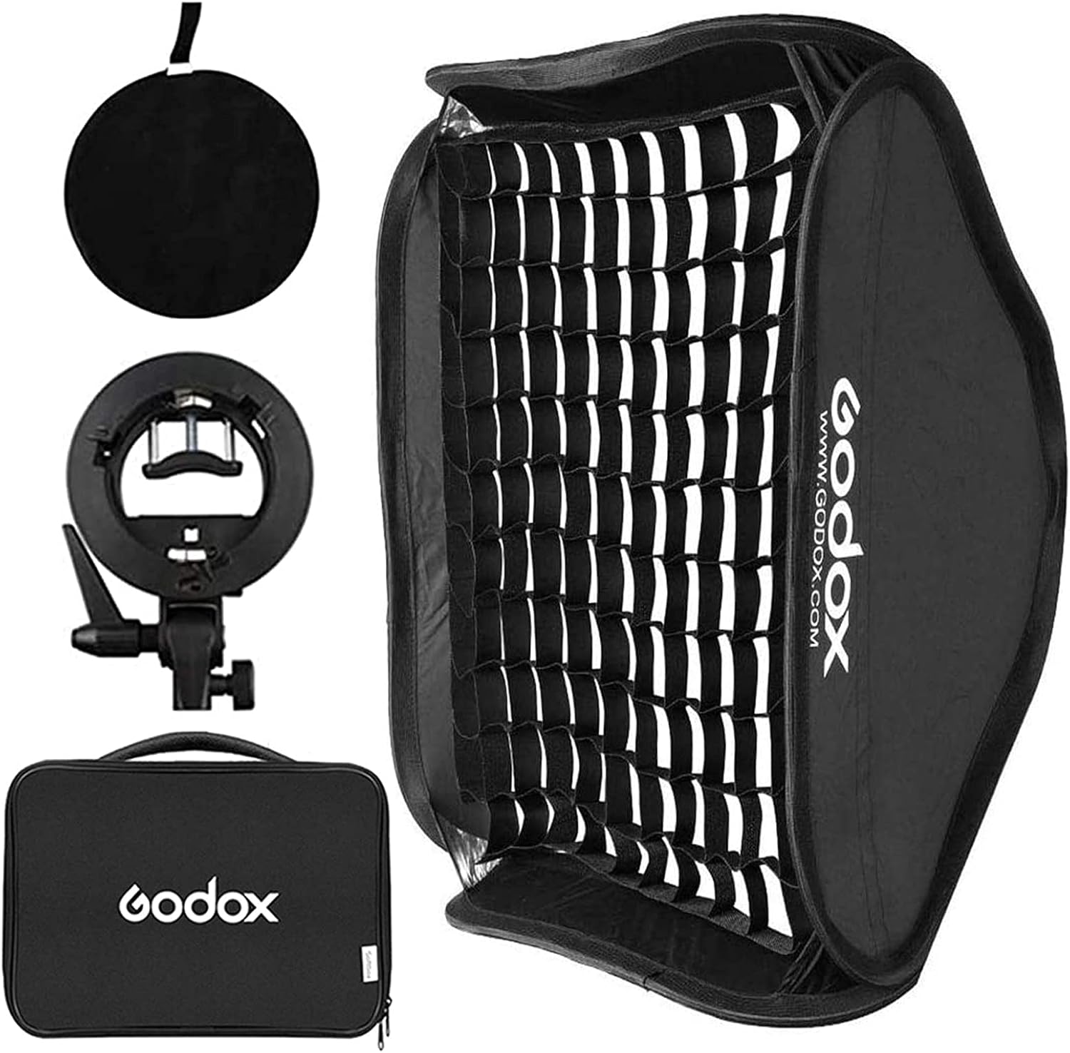 Godox Softbox 32"x32" Soft Light Modifier with Grid, S