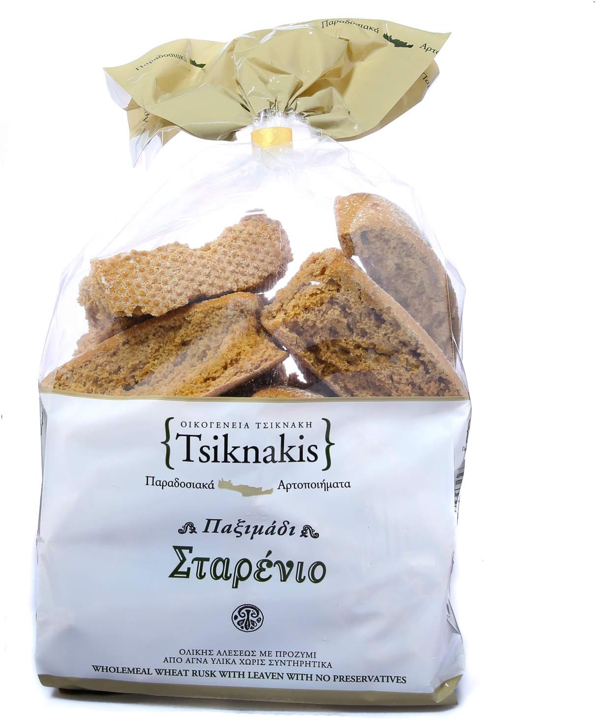 Wholegrain Wheat Greek Rusks 700g