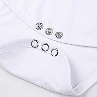 Vista 5 de Wosixima Traje de primer cumpleaños para bebé niño y niña, recién nacido de un año, pantalones cortos, fiesta de primer cumpleaños de vaca