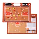Coaches Clipboard | Double-Sided Dry Erase Marker Board for Basketball, Soccer, Football, Hockey