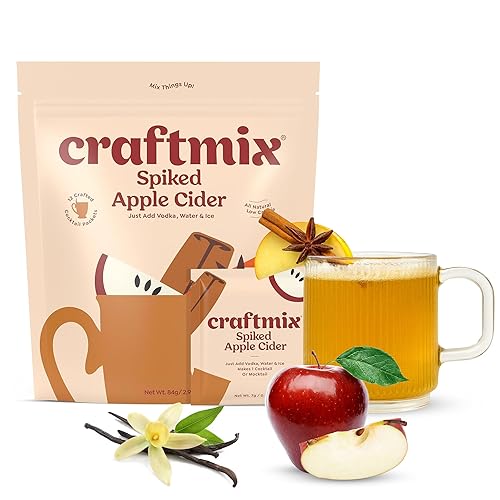 Miniatura 25 de Craftmix - Mezcla para preparar margarita baja en calorías, para 12 cócteles, cero azúcar, carbohidratos netos y calorías, con fruta real, vegana