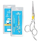Equinox Professional Razor Edge Series Barber Hair Cutting Scissors - Japanese Stainless Steel Salon Scissors - 6.5” Overall Length - Fine...