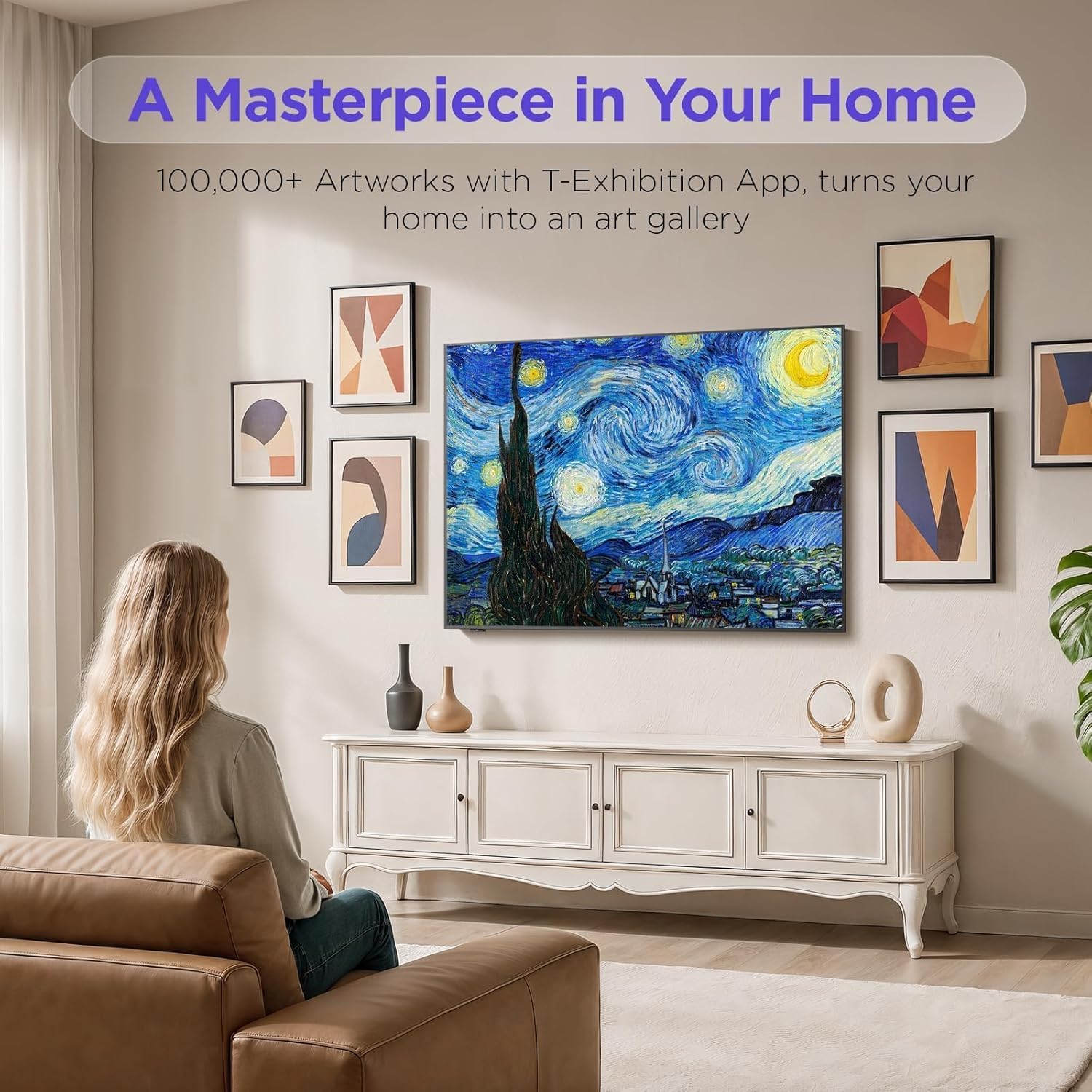 iFFALCON 55-Inch Class QLED 4K F75 Smart TV, Ultra-Slim 1.1'' Floating Picture Frame TV, Seamless Wall-Mount Installation | Dolby Vision IQ, 144Hz, Google TV, Alexa | Works w/Legacy Devices 5 71JPCjCnPvL. AC SL1500