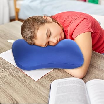 Microbead Neck Pillow - Soft Bolster Tube Microbead Pillow - Round Bolster Pillows for Relieve Neck Pain, Necks Arm Back Support, Plane, Car, Travel, Recliner, Sleeping, Home