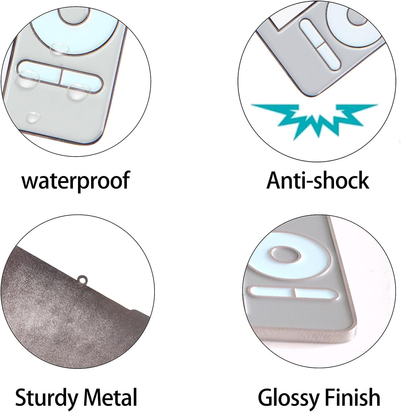 Ireland Christmas Ornament,Metal Ornament Souvenir,Hanging Xmas Tree Decorations - Image 2