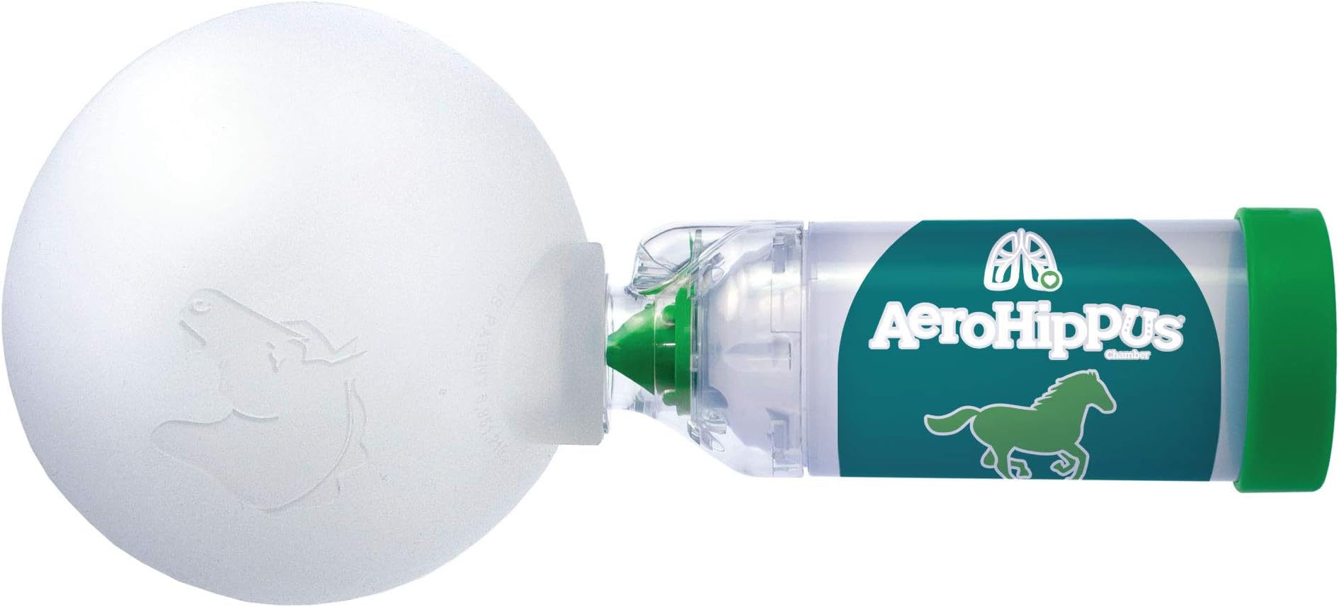 - Equine Aerosol Chamber with Flow-Vu IFI Horse Inhaler for Respiratory Disease
