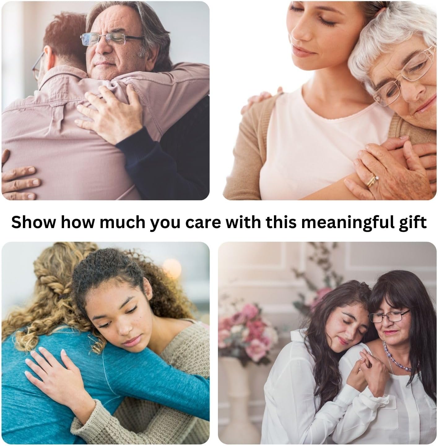 Sympathy Wind Chime - Modern White Memorial Gift for Loss of Mom, Dad, Husband - 23 inches