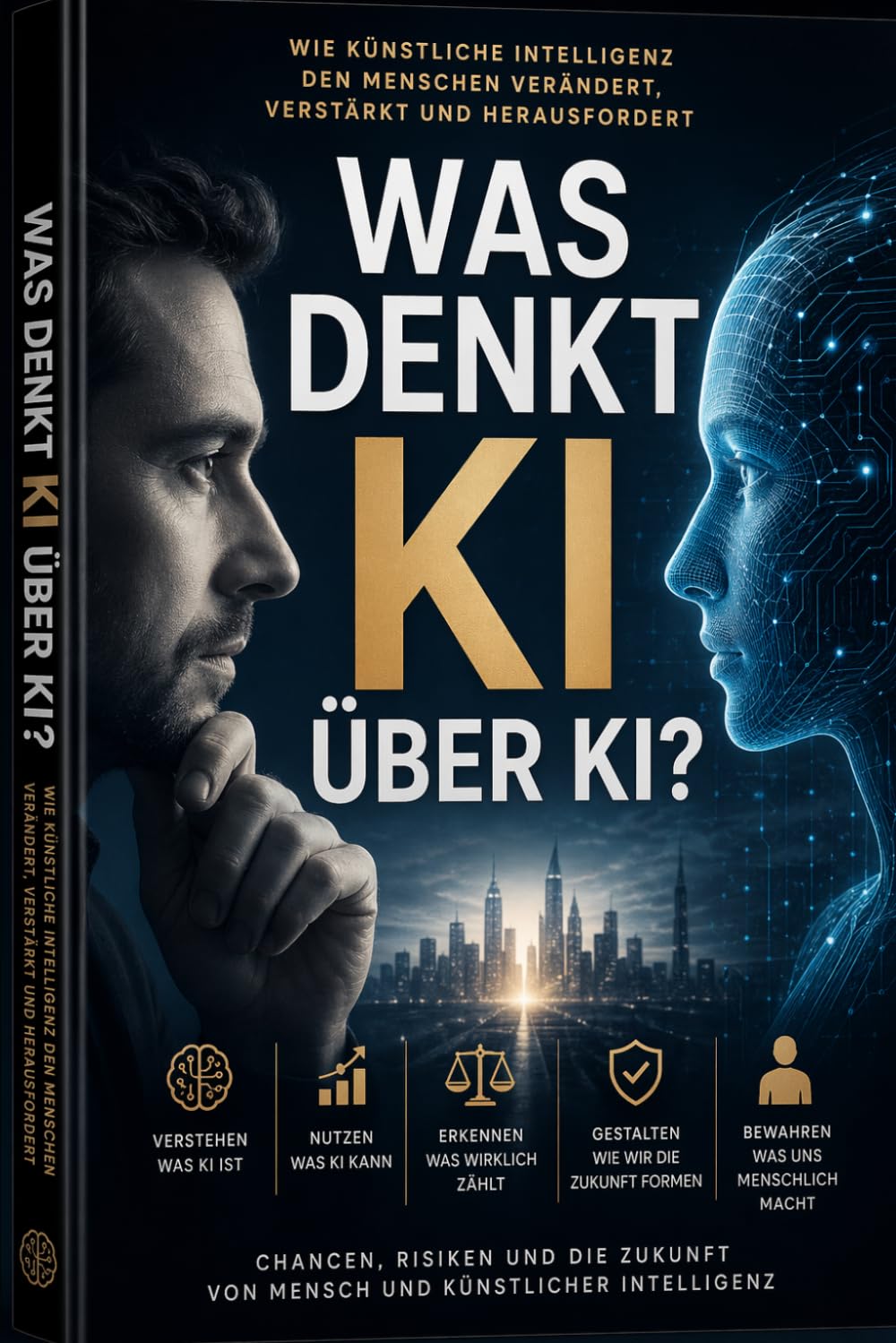 Was denkt KI über KI?: Chancen, Risiken und die Zukunft von Mensch und künstlicher Intelligenz