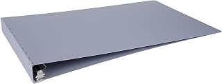 11x17 Landscape Binder, Heavy Duty Aluminum 3-Ring Document Organizer with One-inch Angle D-Ring. Portfolio Art Binder for Artwork Storage, Display Tattoo Book, Blueprints