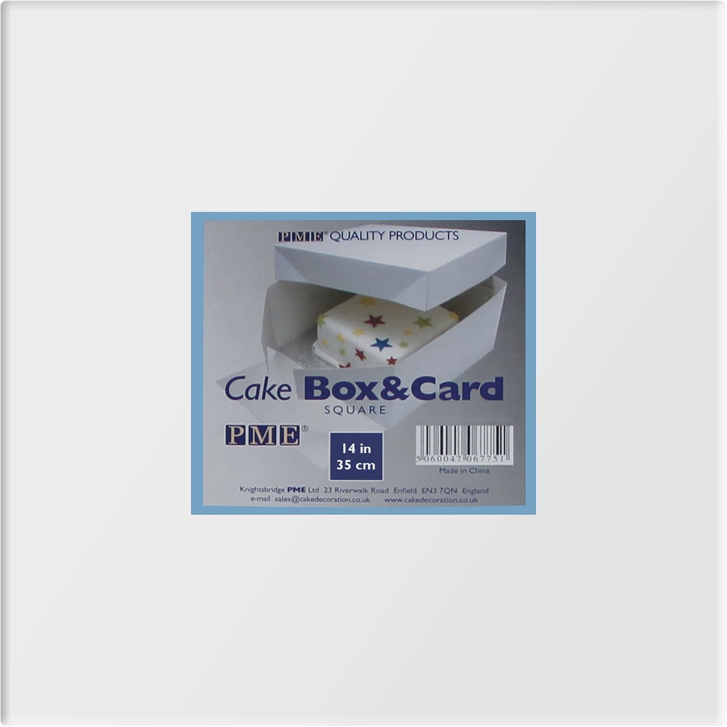 PME Square Cake Box, 14-Inch