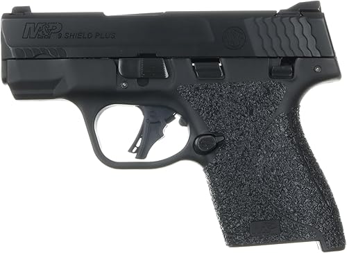 Miniatura 1 de TALON GRIPS Empuñadura adhesiva para pistola compatible con Smith & Wesson Shield Plus - Fabricado en Estados Unidos