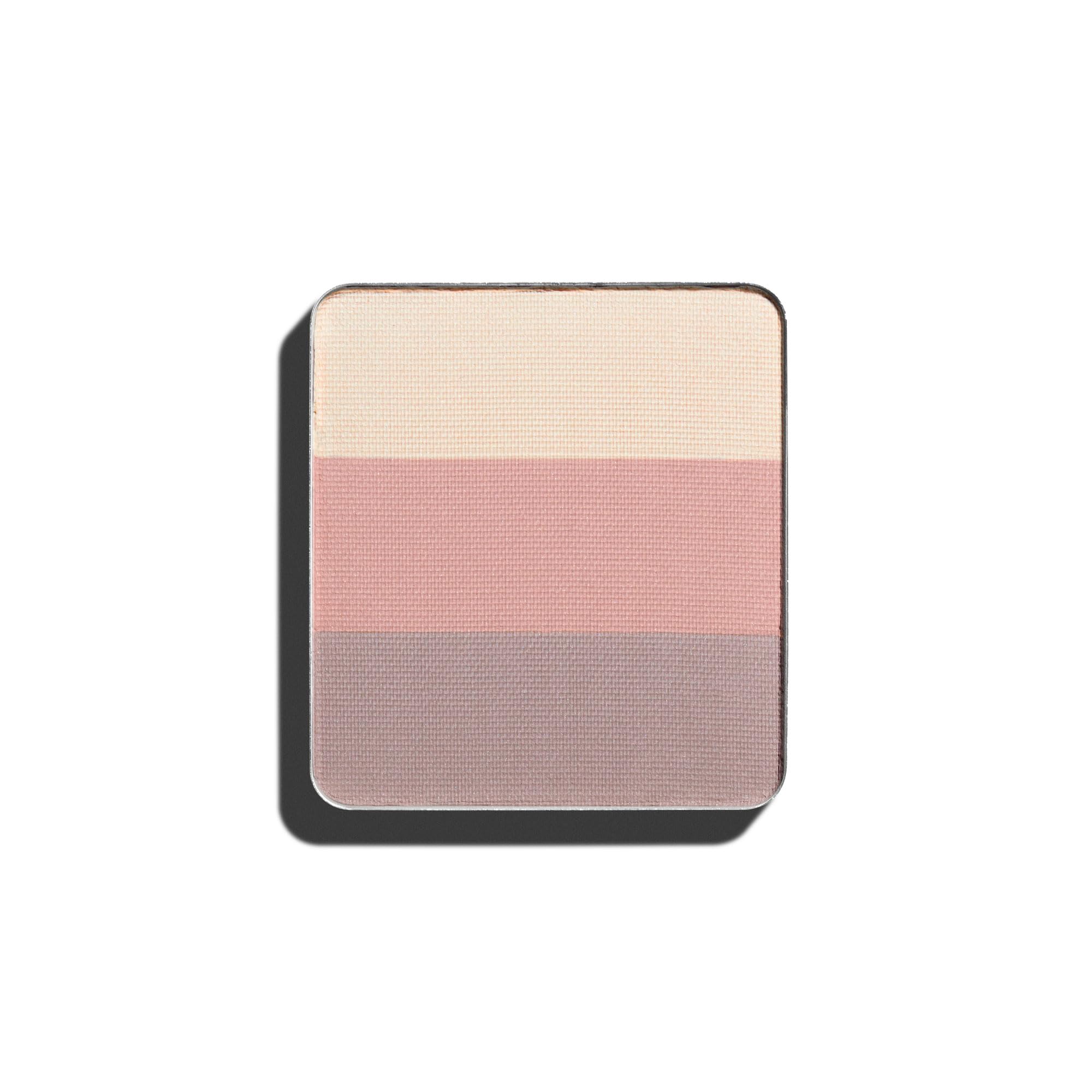 Inglot dom System Eye Shadow Matt A Palette of Three Tones in Tight Eyeshadow Vegan Rainbow NF, with Increased Concentration of Pigments, with Tsubac Oil and Witamine E 2.7 g : 144
