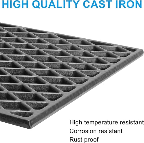 Miniatura 2 de LS'BABQ Rejillas de parrilla de 17 pulgadas para Nexgrill 720-0830H 720-0888N 720-0783E 720-0830D 720-0783W, rejillas de cocción de hierro fundido
