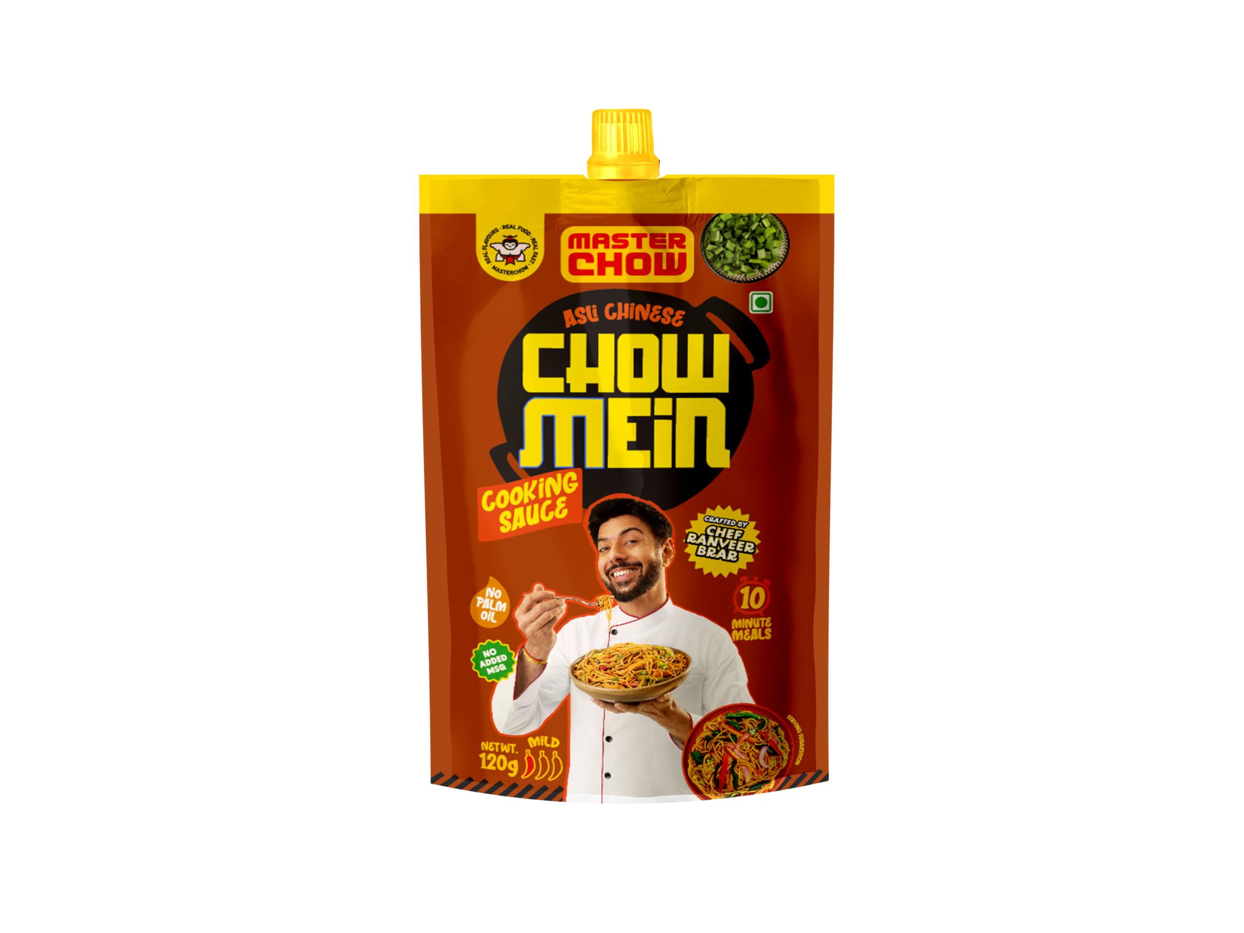 MasterChow Asli-Chinese Chowmein Sauce - Noodle Cooking Sauce | Easy to use pack spout | 120 Gms-picture-11