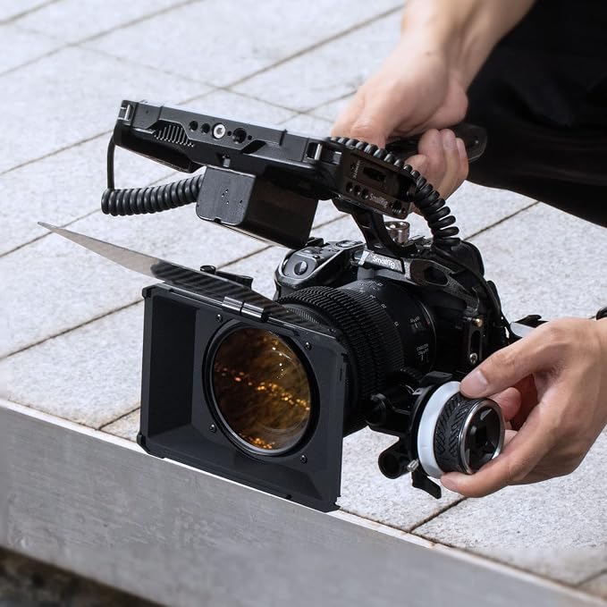 SmallRig Mini Matte Box Lite con banderola de fibra de carbono miniatura 10