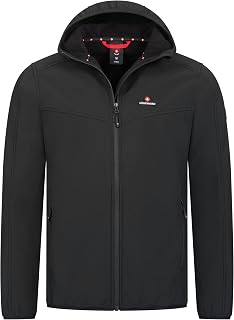Alpberg Softshelljacke Herren, leicht, Freizeit