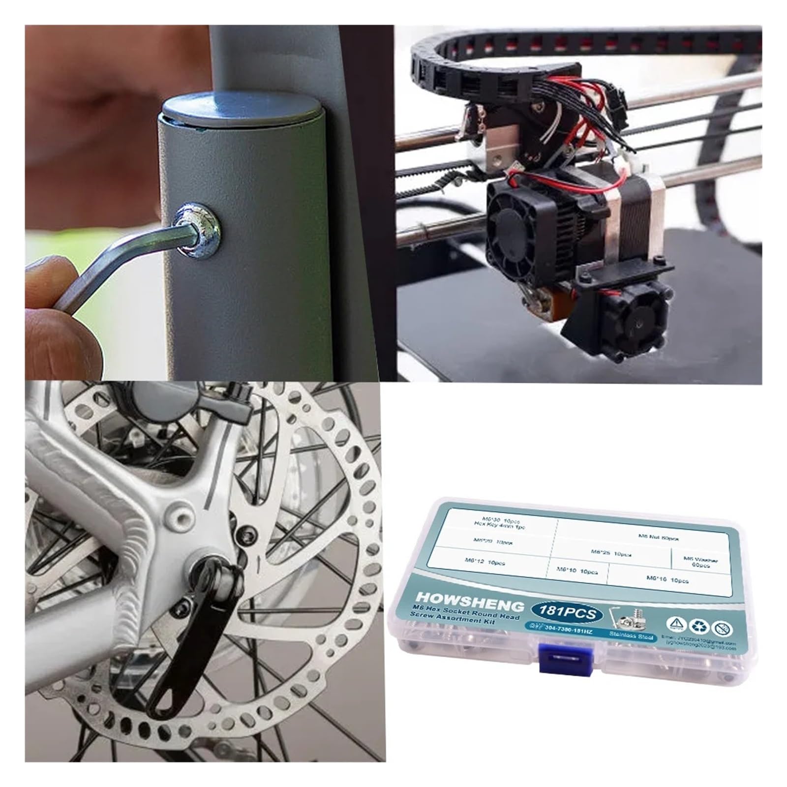 Kit De Tornillos De Cabeza De Botón, Compatible Con Fijación Métrica