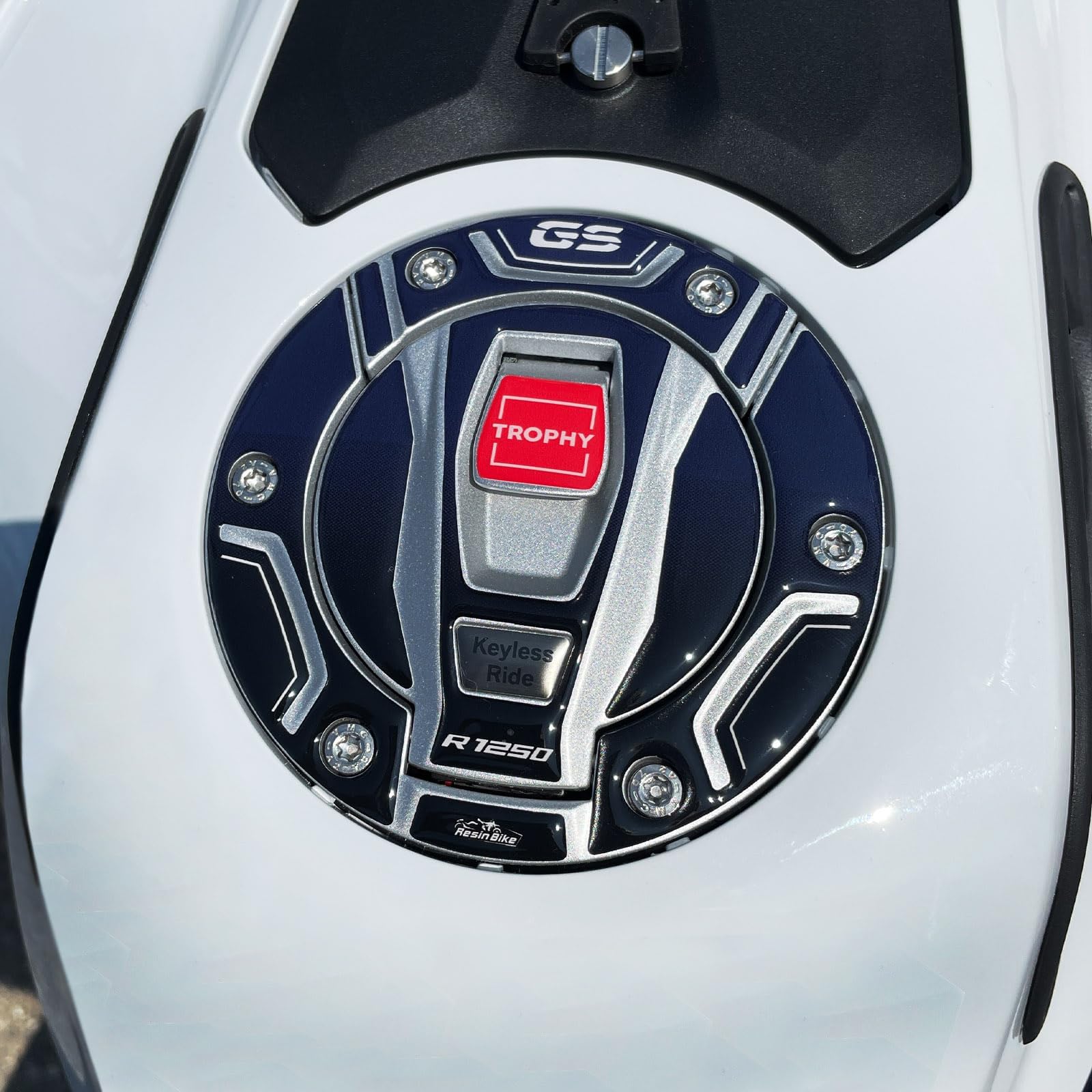 Autocollant Moto BMW R 1250 GS évite rayures bouchon reservoir Adventure
