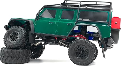 Miniatura 7 de Zolikar Ejes de transmisión de metal RC Ejes de transmisión de acero inoxidable Eje central delantero y trasero para TRX4M actualizaciones 118