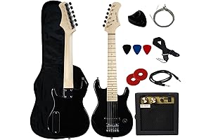 YMC 30" Kids Electric Guitar Pack: Perfect Starter for Budding Rockstars