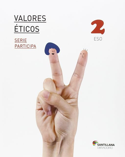 Portada de Valores Eticos 2º ESO Serie Participa Saber Hacer Gallego Ed 2016