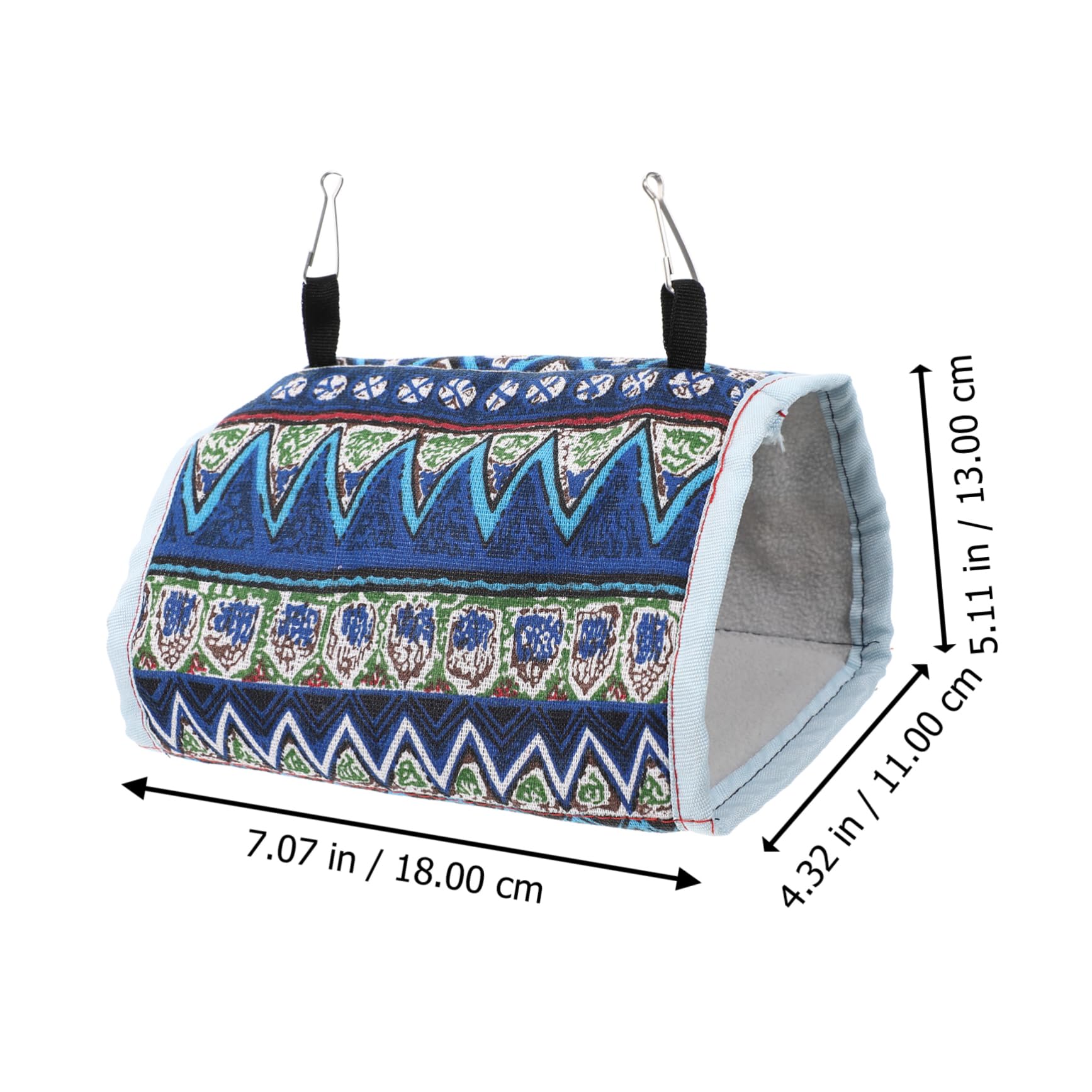 BESPORTBLE 9pièces Hamac Suspendu pour Oiseaux Tente pour Perruches Et Perroquets De Cages Colorées Petits Modèles
