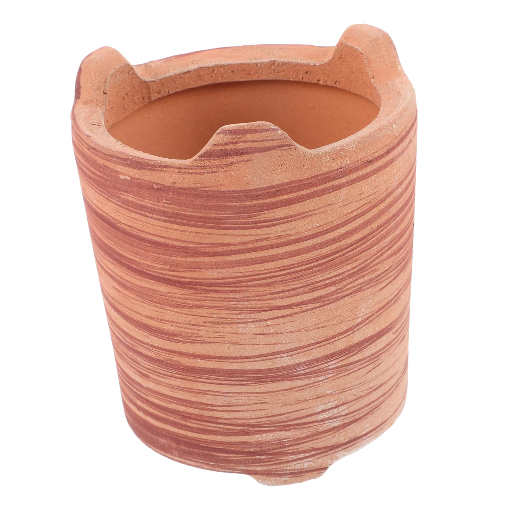 IWOWHEROBbq Tools Clay Stove Outdoor Charcoal Stove Portable for Cooking Personal Fire Pit Balcony Fire Pit Heater Hot Pot Tandoor