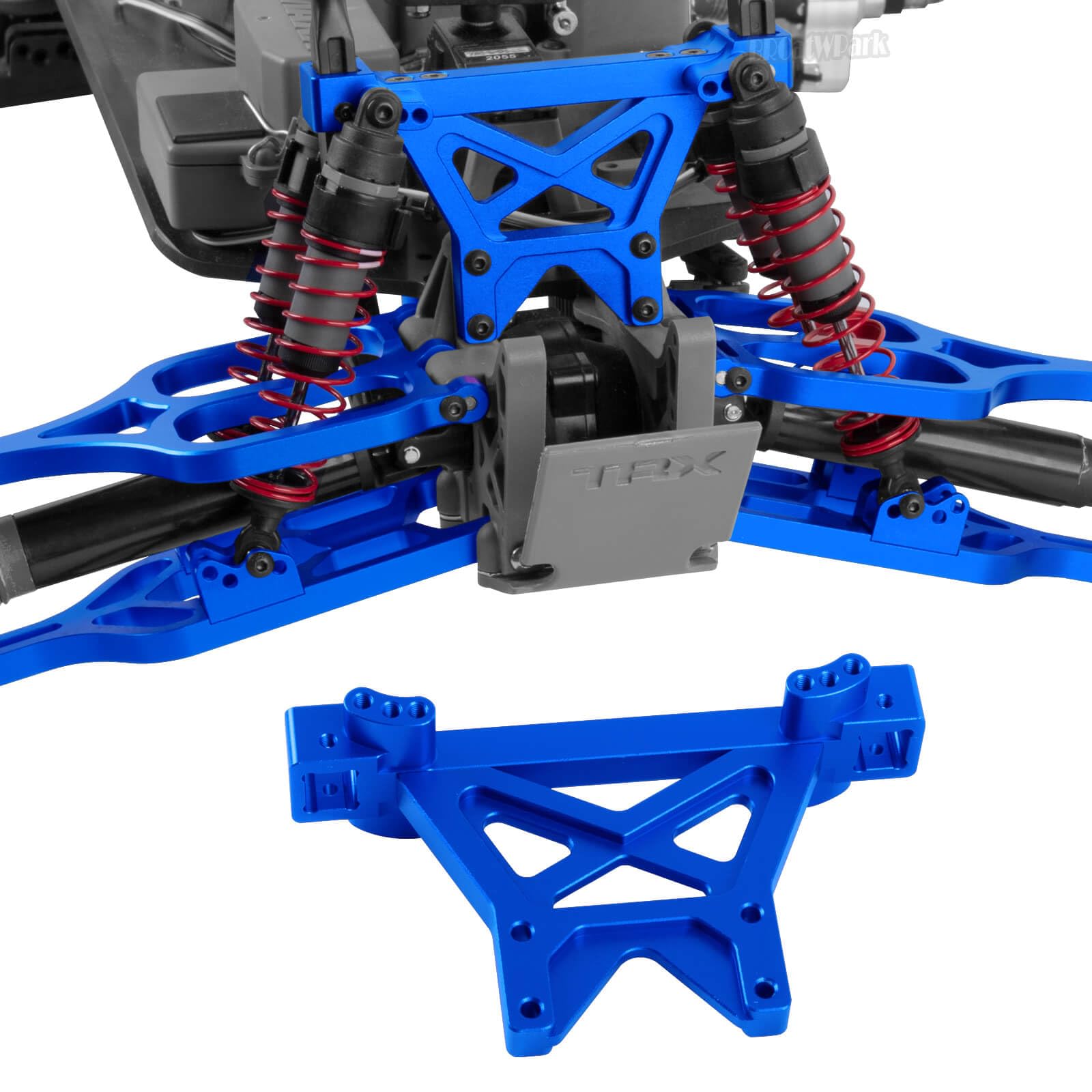 Amazon.com: BRCatWPark RC Front Rear Shock Tower Shock