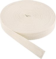 Vista 125 de PATIKIL Cinta de sarga de algodón de 1 pulgada, 50 yardas, cinta de algodón, cinta de encuadernación al bies, cinta de espiga para costura, Verde