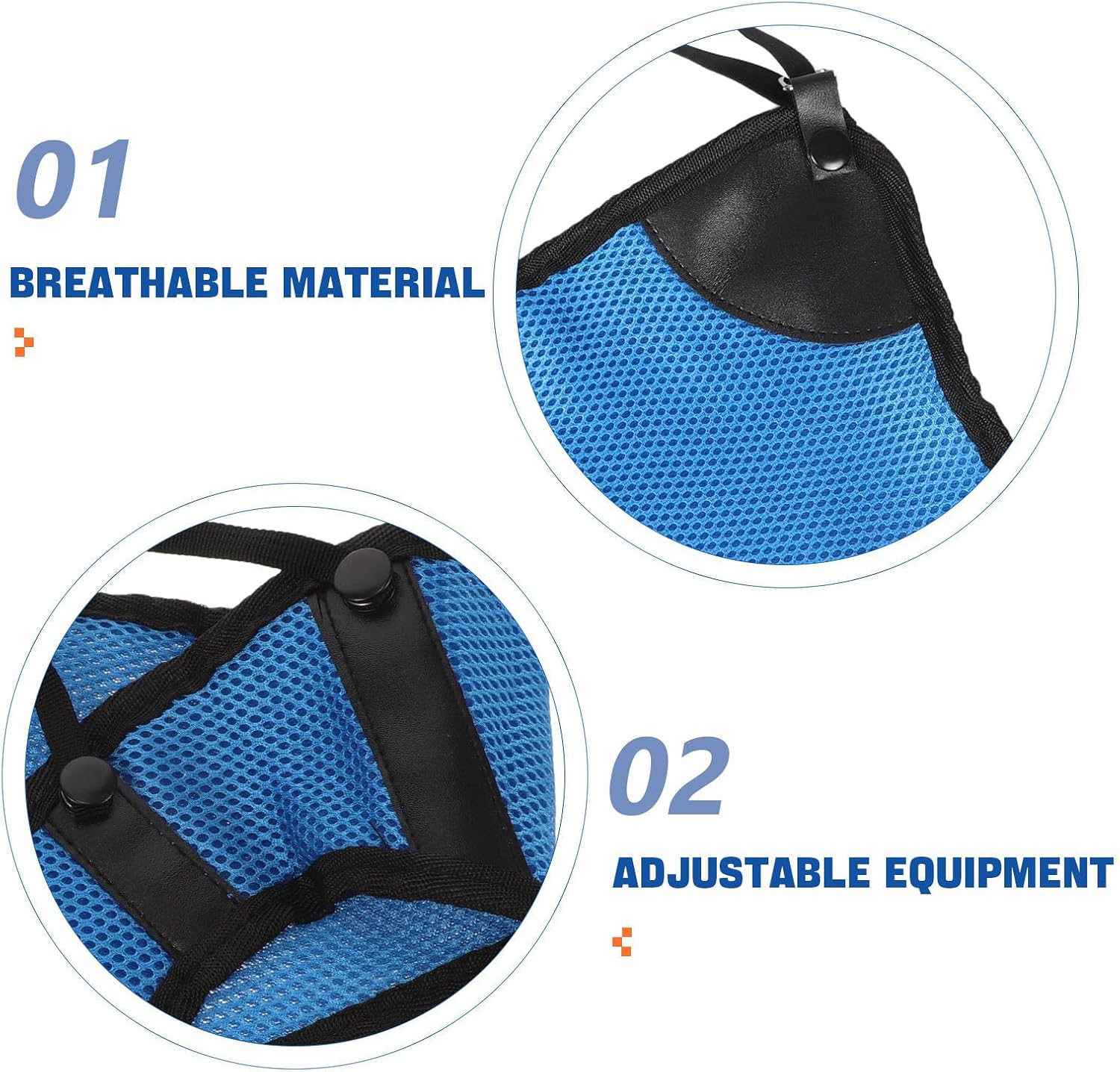 Archery Chest Brace for Archery Equipment with Effective Protection and Sturdy Fabric Construction Blue Shoulder Protector Suitable for Hunting