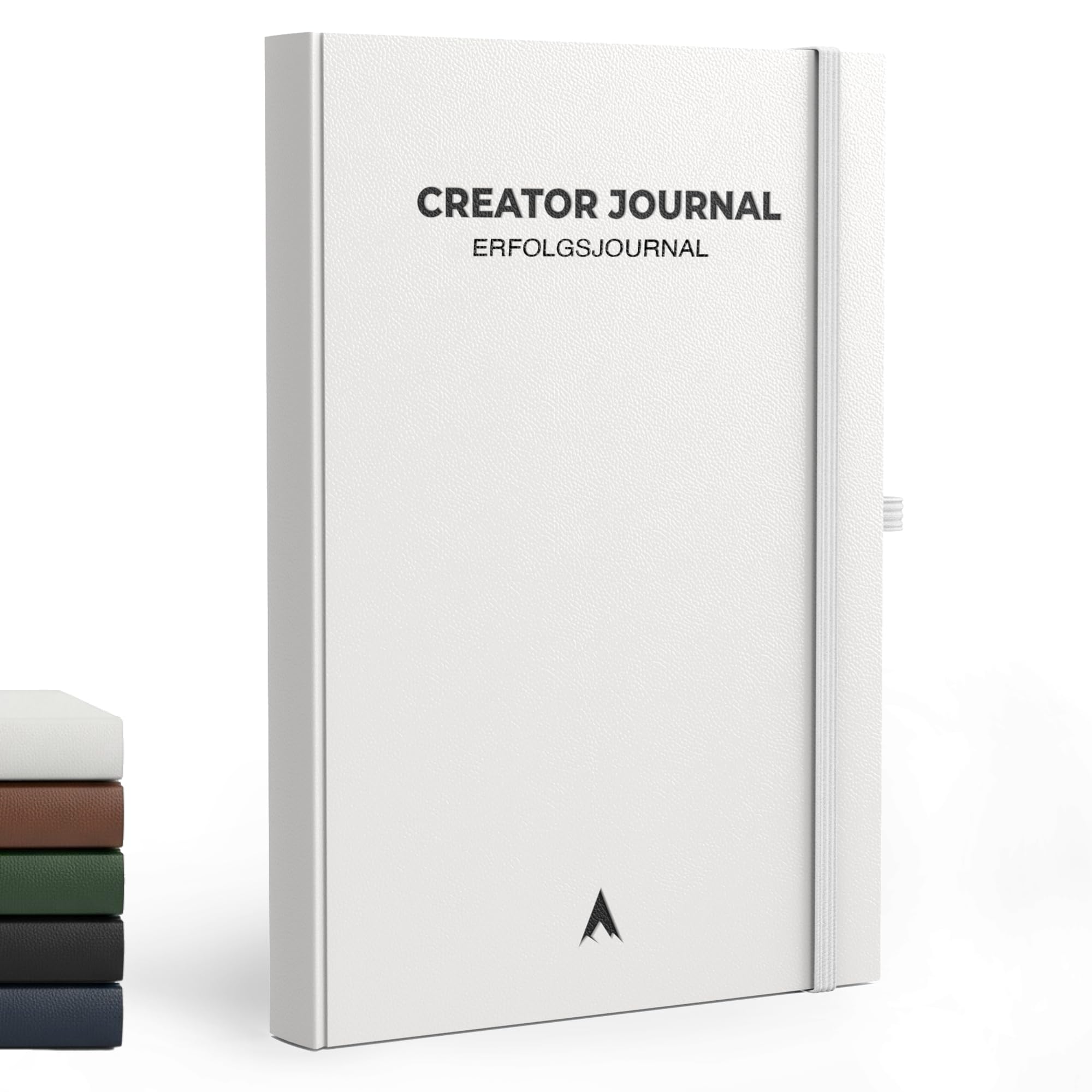 CREATOR JOURNAL Erfolgsjournal [ORIGINAL] - Journal Buch für Fokus, Struktur & Motivation (inkl. Videokurs) - Tagebuch für Erwachsene, Planer, Tagesplaner (Weiß)