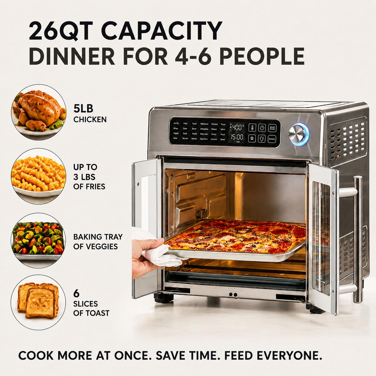 Emeril Lagasse Air Fryer Combo - Toaster Oven -5