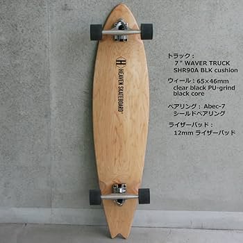 Amazon | HEAVEN SKATEBOARD Malibu 39インチ ヘブン スケート