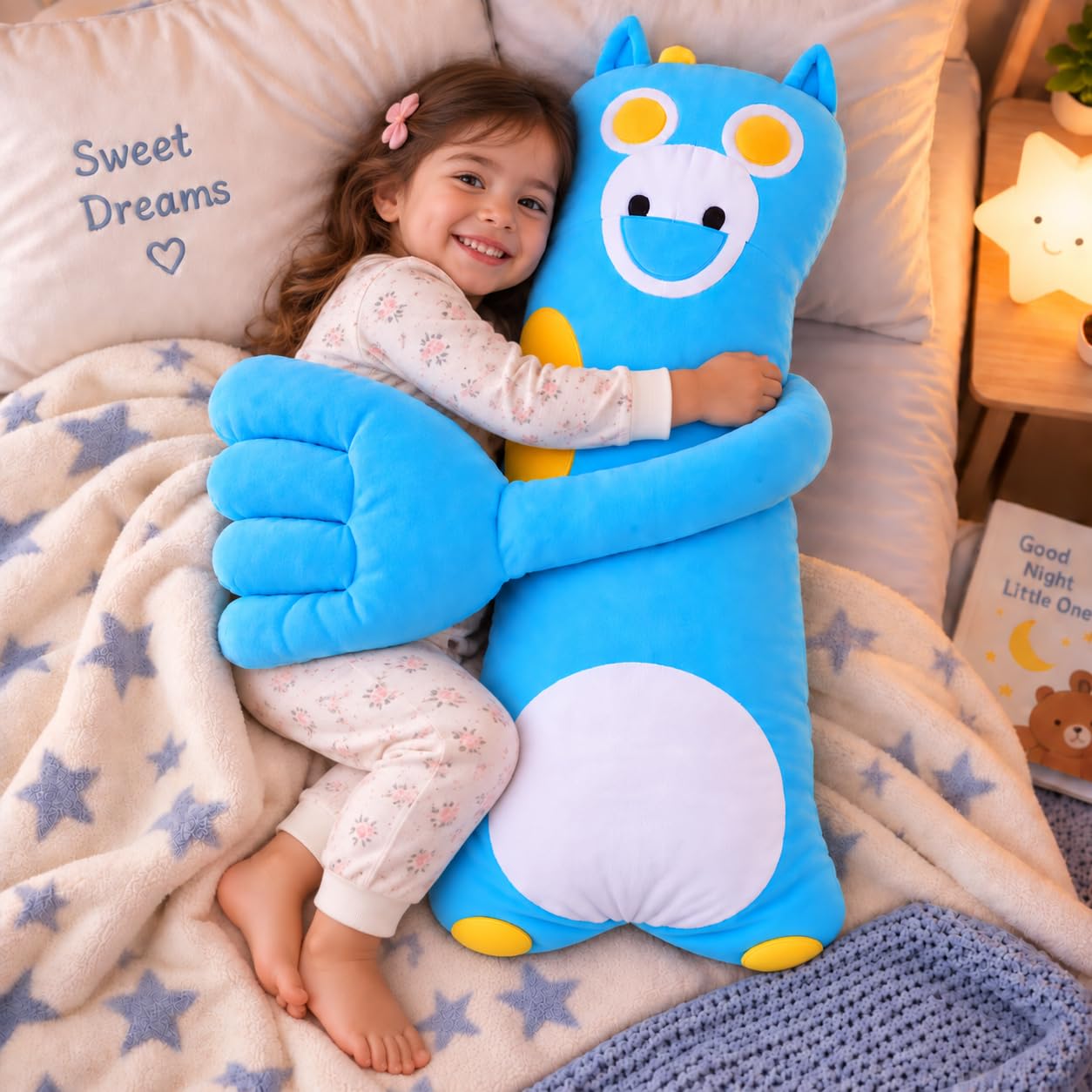 DearJoy Sleep Monster Hugging Pillow for Sleeping for Kids