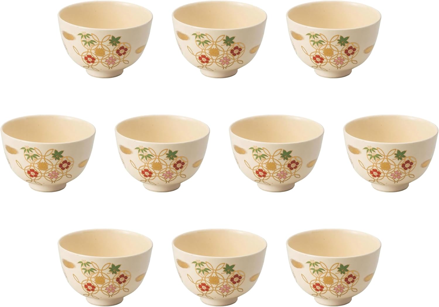 上野焼 三代山岡徹山 香春徹山窯 刷毛目茶碗 二重箱 共箱 仕覆 栞 陶歴