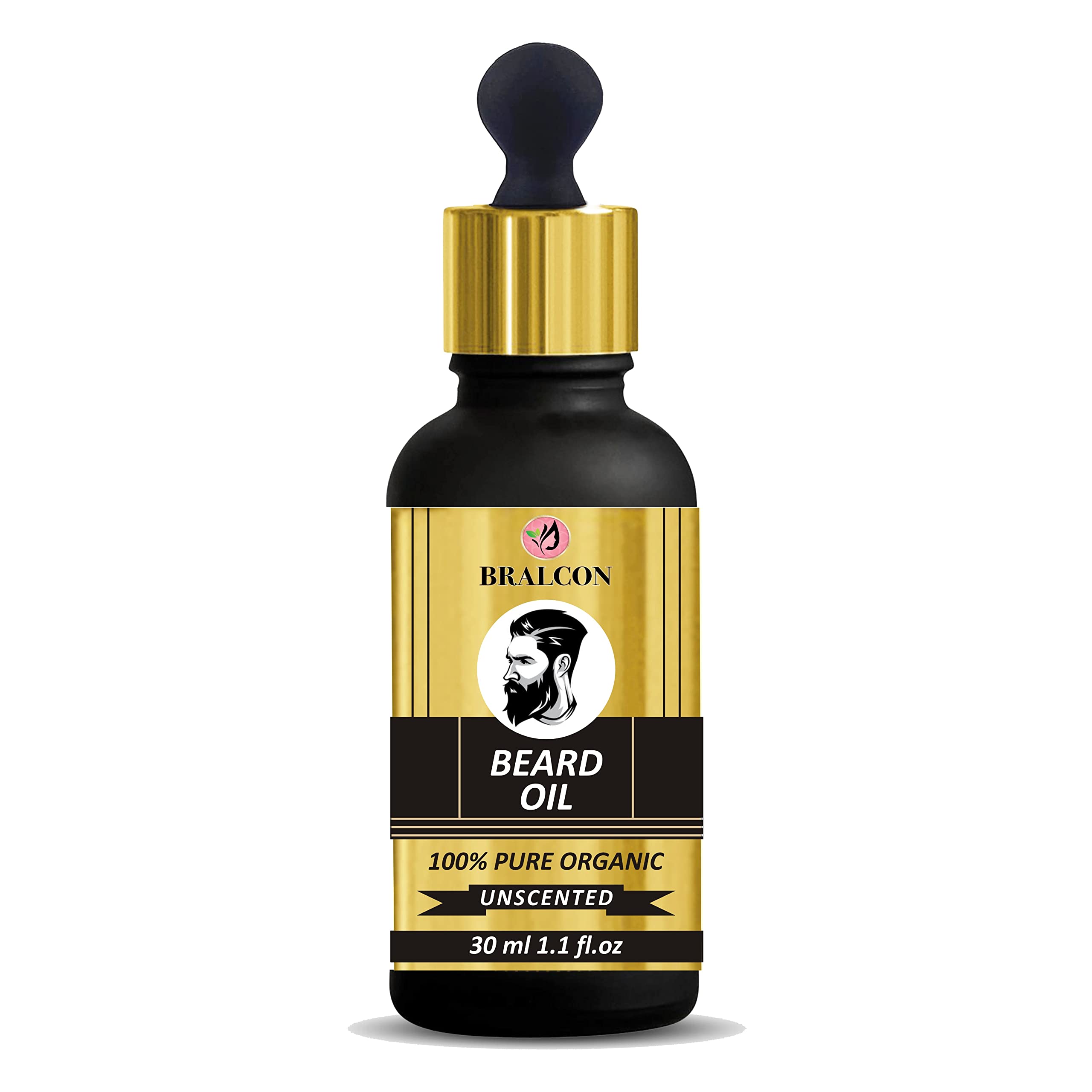BRALCON Beard Oil - 30ml | 100% Pure & Organic beard oil for growing beard faster with Almond | Beard Growth oil for Men (B0BH2R6S4N) Amazon Price History, Amazon Price Tracker