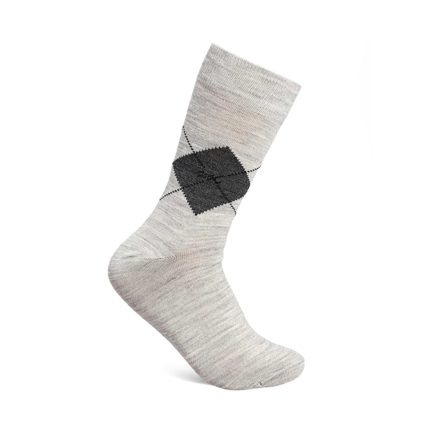 Mens Regular Fit Solid Socks |Calf Length Winter Wear Socks (Pack Of 1)-image-39