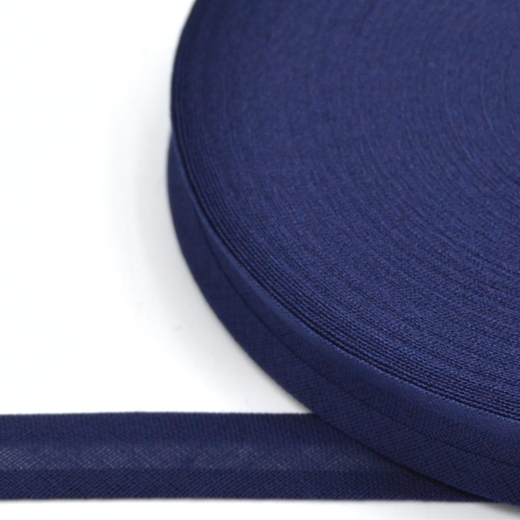celloexpress 25mm Yachting Blue Cotton Bias Binding Tape for Sewing - Trim Edging Quilting Bunting Crafts (5m - 500cm) โ image 1