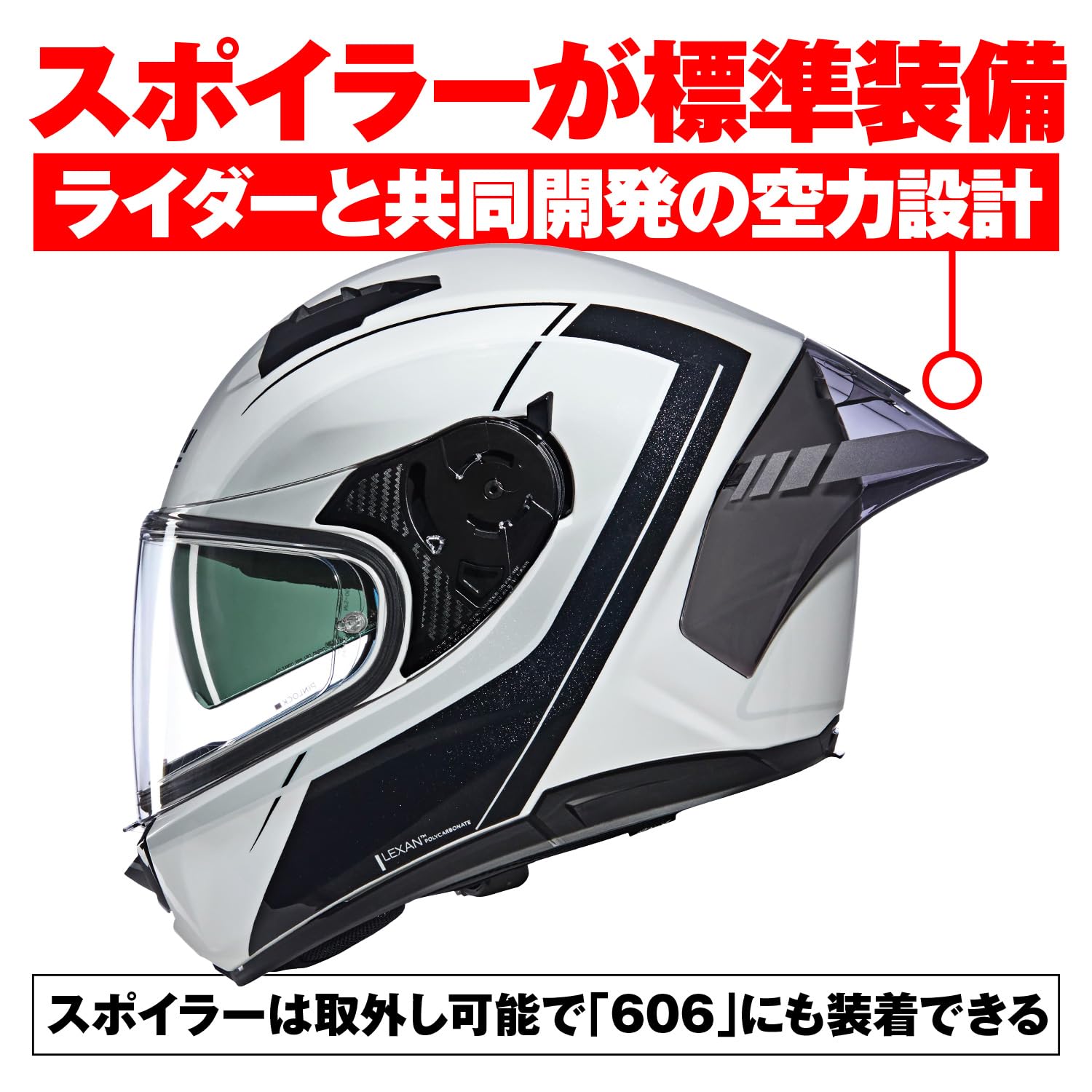 ノーラン ヘルメット　フルフェイス N60-6 ホワイト ブラック　Mサイズ ノーラン N606 (バイク用ヘルメット) 価格比較 - 価格.com
