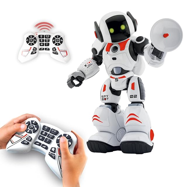 Xtrem Bots - James El Robot Juguete Espía | Robot Niños | Programable 50 Acciones, Inteligente y Teledirigido | Robots para Niños | Regalo Niño 5 Años O Más | Juguetes Niño 5 Años