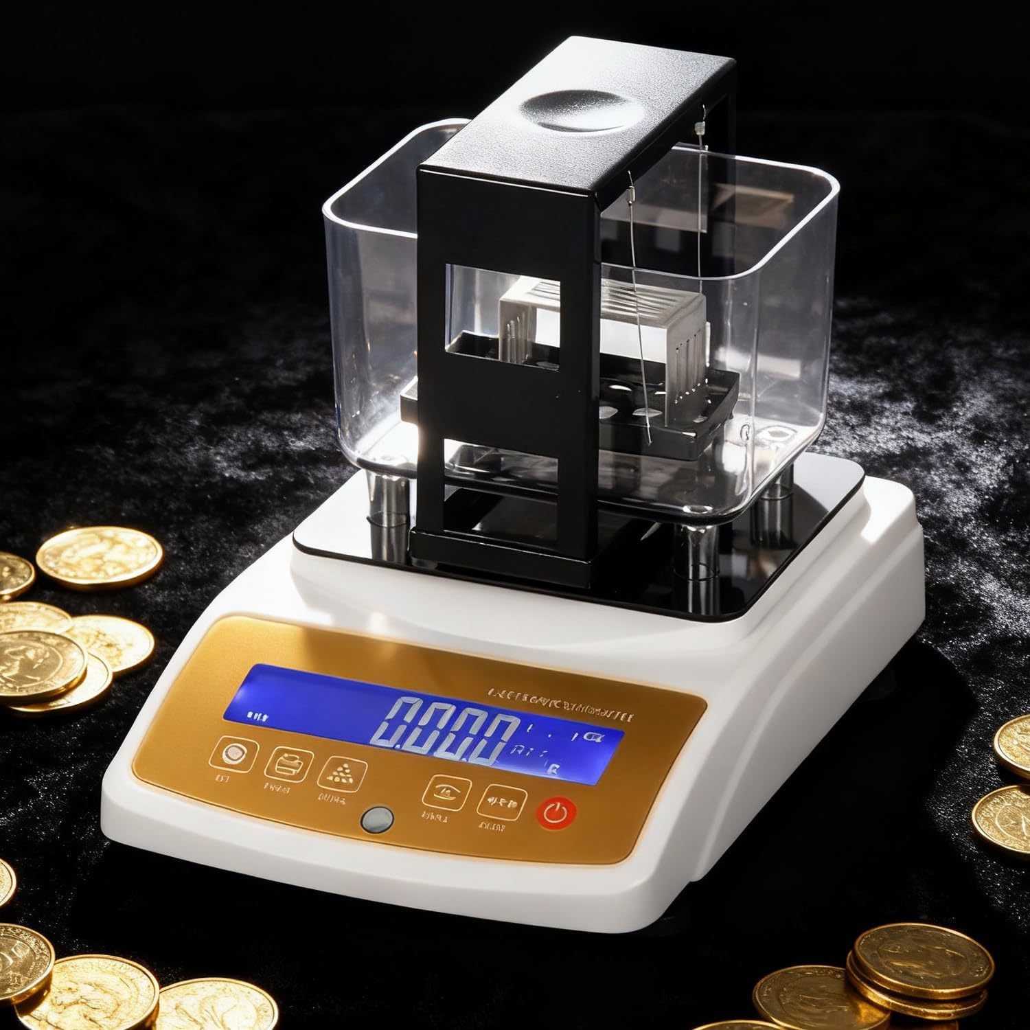 Precious Metal Authenticity Tester,Gold Purity Testing Machine,Gold Purity Analyser, Gold Silver Testing Machine, Only Test Solid Samples,with Low Thermal Drift XF-120K