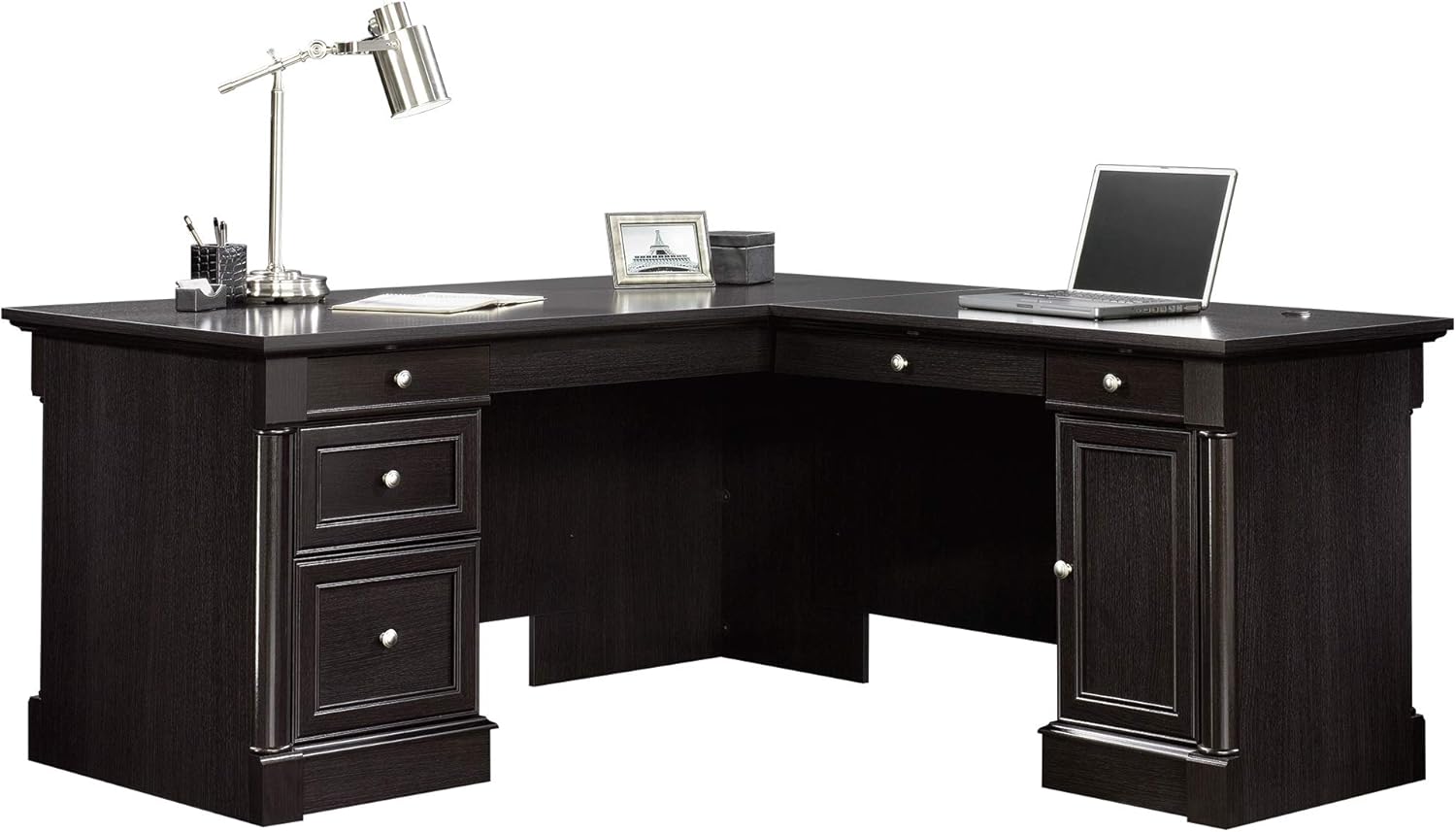 Sauder Palladia L-Shaped Home Office Desk
