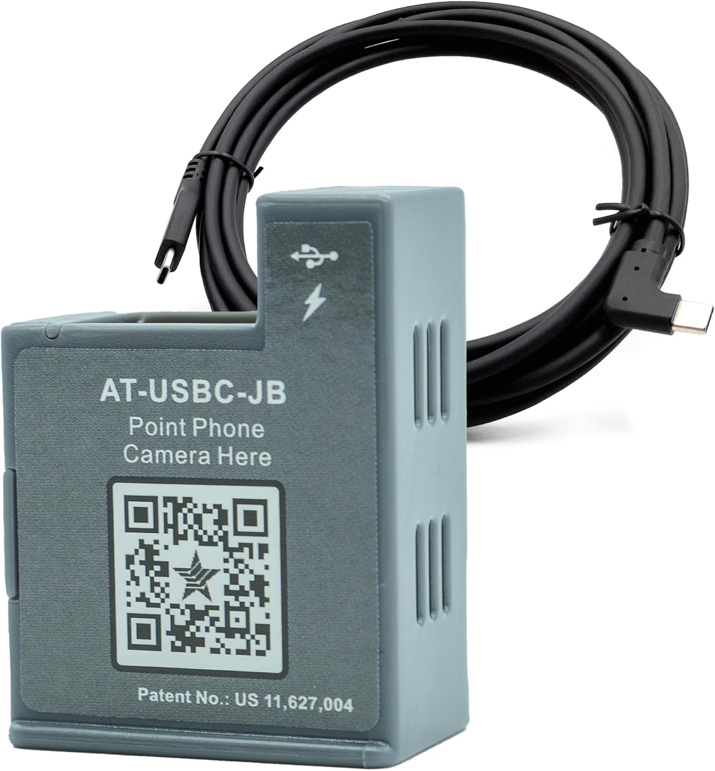 PoE Texas PoE+ Power and Data Adapter for USB-C Tablets & Devices for POS, Digital Signage, & More - 802.3at POE+ to USB-C Power Delivery - Extends Charging & Data Delivery Up to 328 Feet