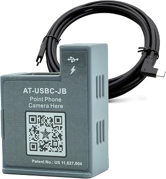 PoE Texas PoE+ Power and Data Adapter for USB-C Tablets & Devices for POS, Digital Signage, More - 802.3at POE+ to USB-C Power Delivery - Extends Charging & Data Delivery Up to 328 Feet