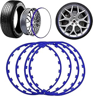 Protectores de llantas de aleación Protector de rueda, anillo decorativo for llanta, nailon seleccionado, resistente y duradero, previene eficazmente arañazos y colisiones. Protector de llanta, apto f