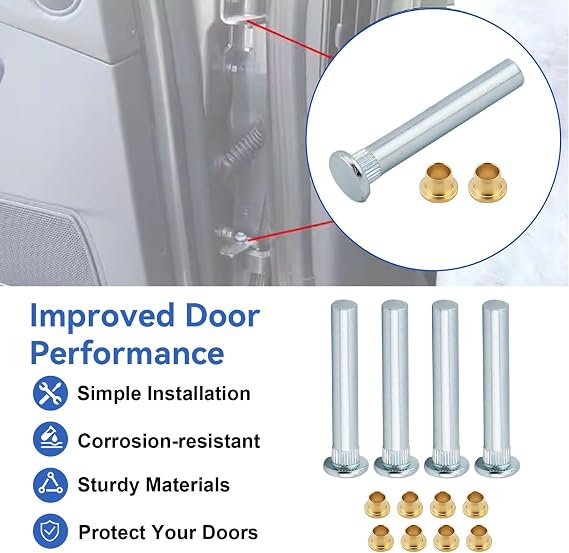 Front Door Hinge Pin and Bushing Repair Kit
