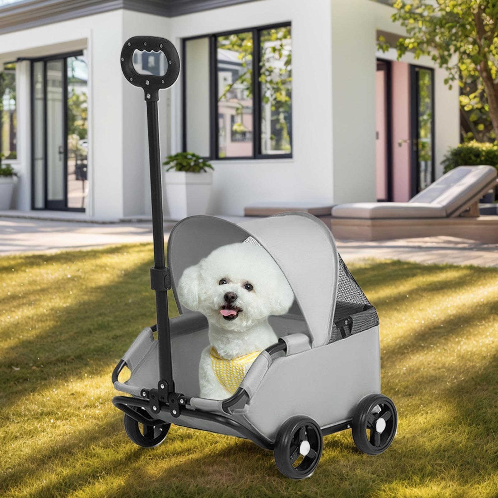 Hundekinderwagen Belüfteter Tragekorb bis 7 kg